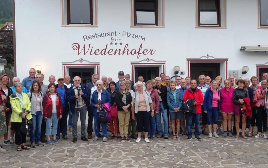 Sortie familiale dans les Dolomites