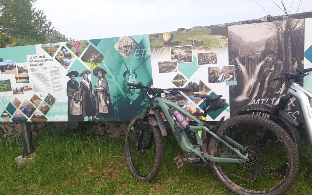 SORTIE VTT/VTTAE du 18 mai : Les 1000 Etangs  (30 km)