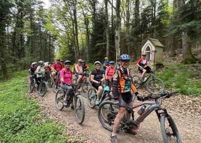 SORTIE VTTAE du 12 avril 2024 :  Le Piémont Alsacien (41km)