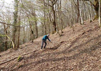Journée de travail du samedi 21 mars sur le sentier Chaillot à Ranspach