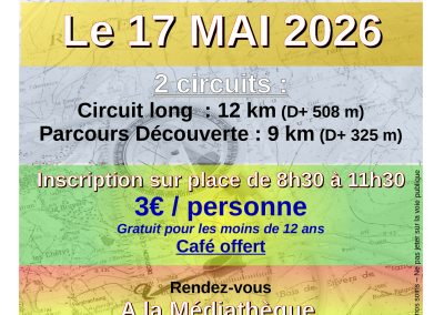 SORTIE du 01 mai 2026 à RODEREN