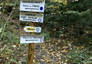 FERMETURE DU SENTIER DES CASCADES ST NICOLAS A ODEREN